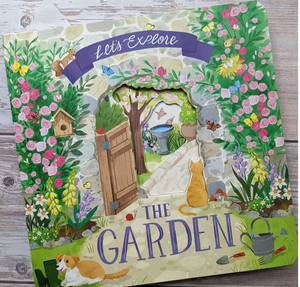 Nature Die Cut Book-Garden