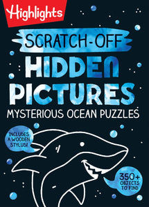 Scratch-Off Hidden Pictures:Mysterious Ocean Puzzles