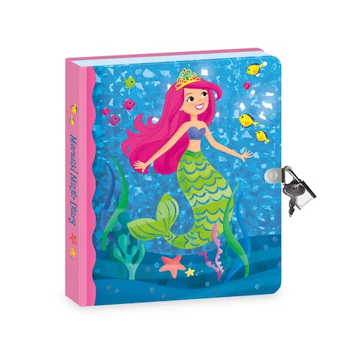 Mermaid Magic - Foil Lockable Diary