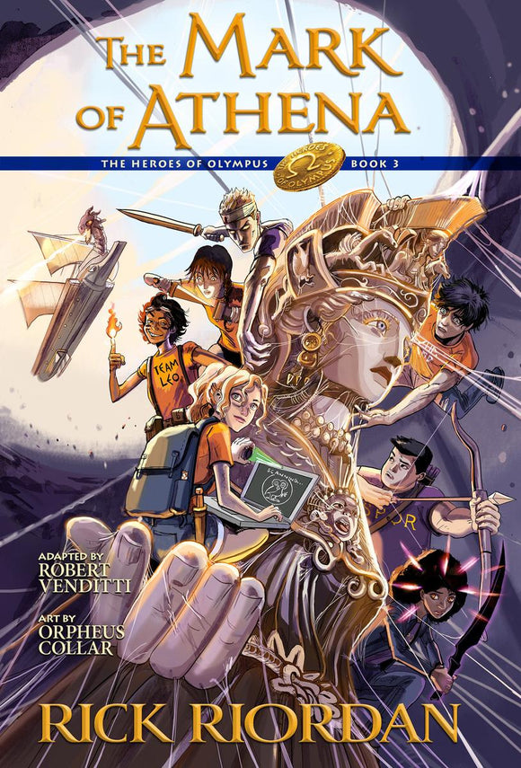 The  Heroes of Olympus #3: The Mark of Athena: The Graphic Novel