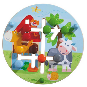 On the Farm Double Sided Motor Skills Board