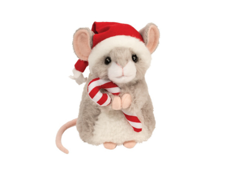 Merrie Mouse with Hat & Candy Cane