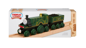 Thomas and Friends - Wood Emily Engine and Car Large