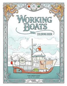 Working Boats Colouring book