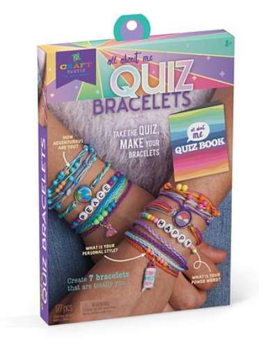 Craft Tastic - All About Me Quiz Bracelet