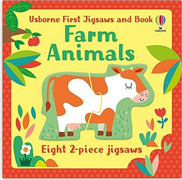 My First Farm Animals - Jigsaw and Book