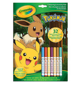 Colouring & activity pad, Pokémon