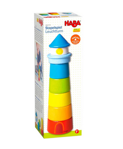 Lighthouse Wooden Rainbow Stacker