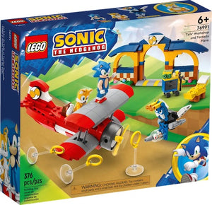 LEGO Sonic the Hedgehog Tails' Workshop and Tornado Plane