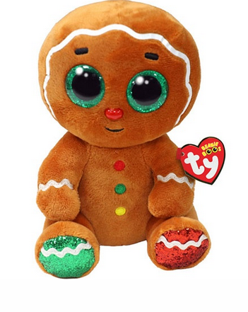 TY Beanie Boos: Crumble - Gingerbread Man