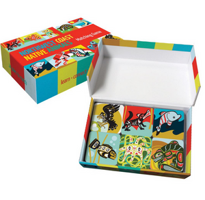 Northwest Coast Native Animals Matching Game