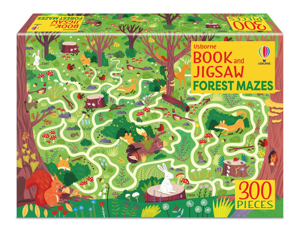 Usborne Book and Jigsaw: Forest Maze