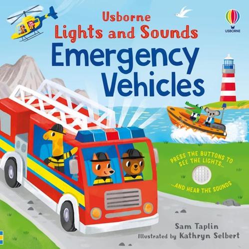 Usborne Lights and Sounds - Emergency Vehicles