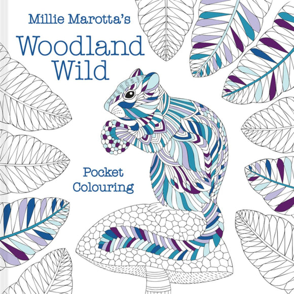 Woodland Wild - Pocket colouring book