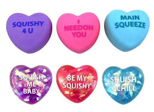 Squeeze Heart Nee Doh Assortment -