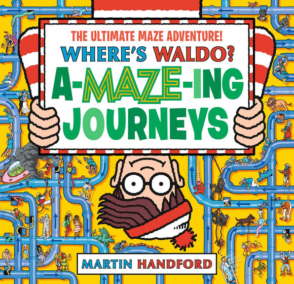 Where's Waldo? A-maze-ing Journeys: The Ultimate Maze Adventure!