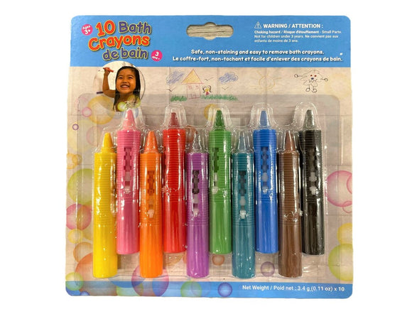 Bath Crayons 10pc