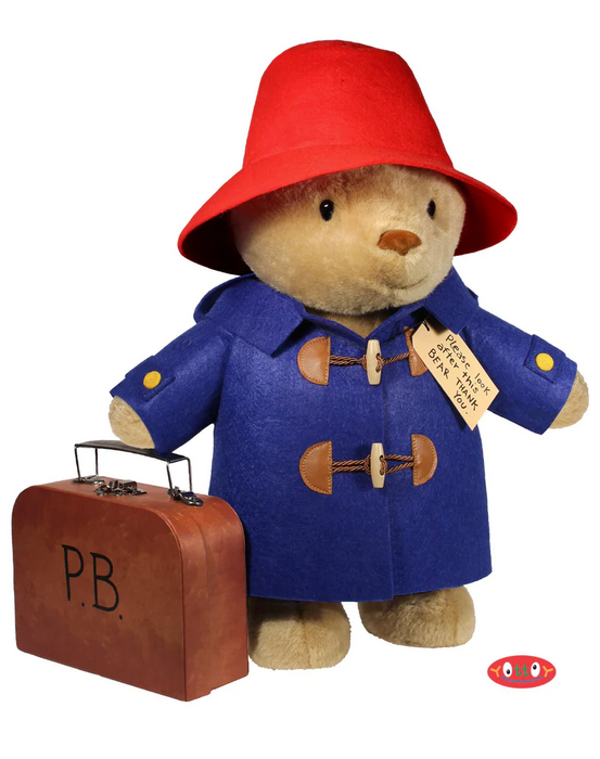 Classic Paddington Bear 16” Soft Toy with Suitcase