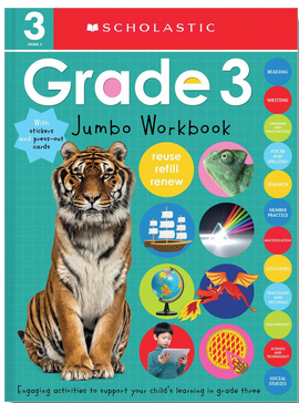 Scholastic Early Learners: Third Grade Jumbo Workbook (2023)