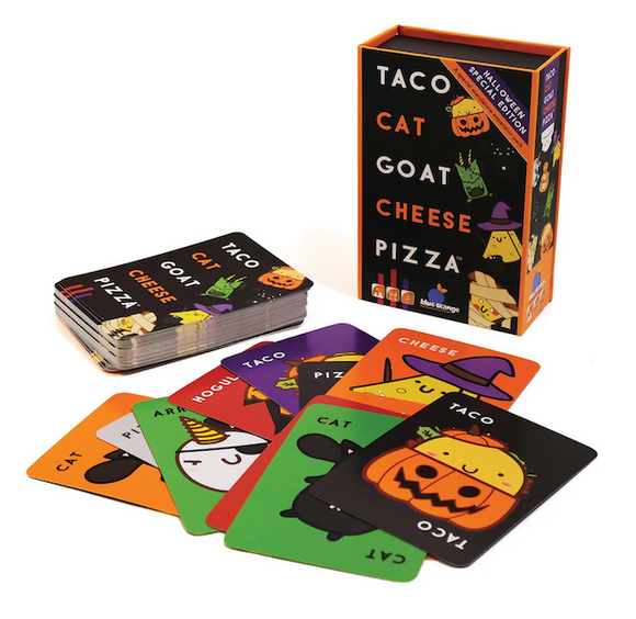 Taco Cat Goat Cheese Pizza: Halloween Special Edition