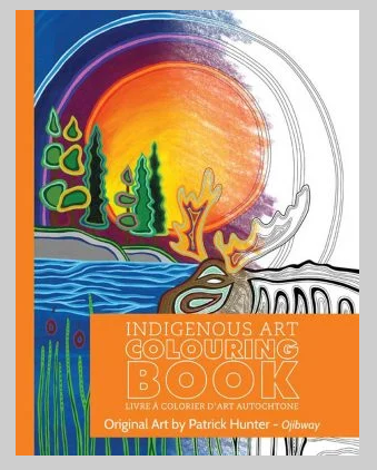 Indigenous Art Colouring Book- Artist Patrick Hunter
