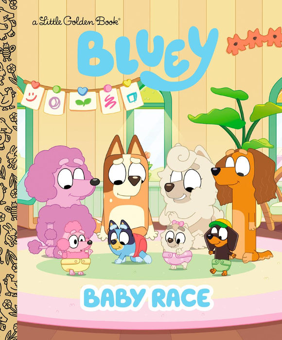 Little Golden book - Bluey: Baby Race