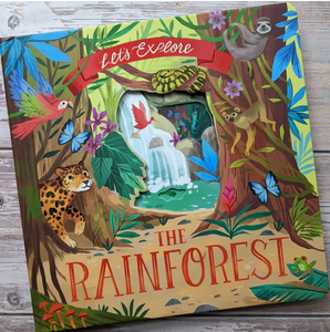 Nature Die Cut Book-Rainforest