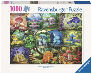 Beautiful Mushrooms 1000 pc Puzzle (2024)