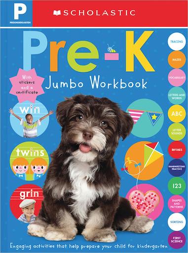 Scholastic Early Learners: Pre-K Jumbo Workbook (2023)