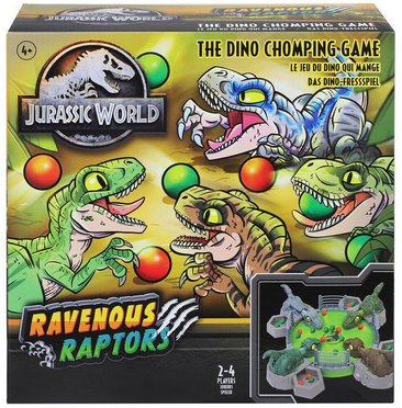 Jurassic World Ravenous Raptors: The Dino Chomping Game