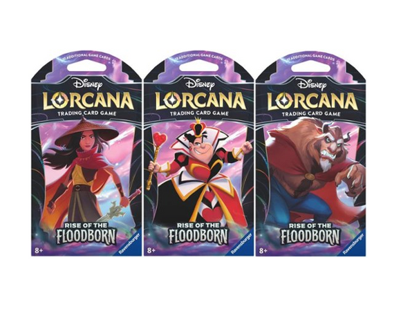 Disney - Lorcana: Rise of the Floodborn - Sleeved Booster Pack