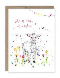 Lamb Easter Card