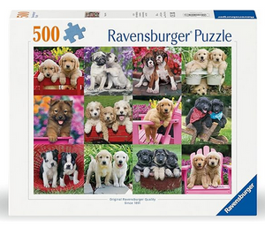 Puppy Pals 500 pc Puzzle (2024)
