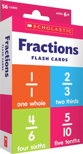 Fractions Flash Cards