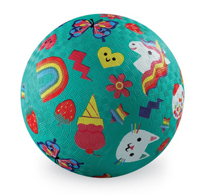 Smiley 7" Playground Ball