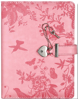 Artisan Hummingbird Lockable Journal