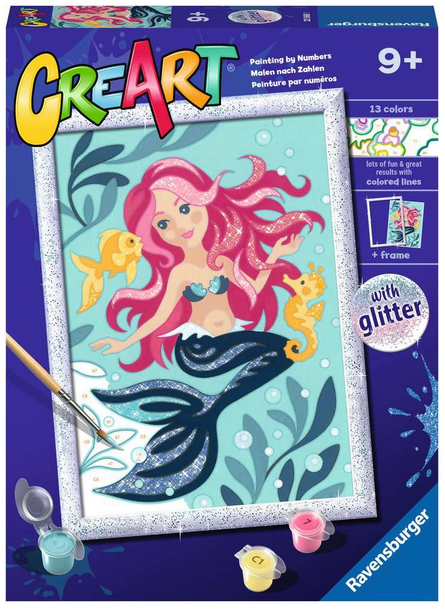 CreArt - Enchanting Mermaid - Paint by Number