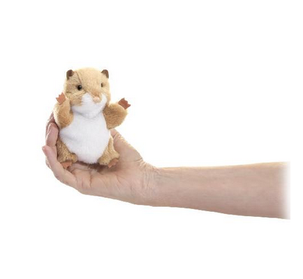 Mini Hamster Finger Puppet