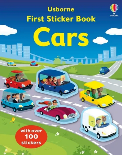 Usborne First Sticker Book: Cars