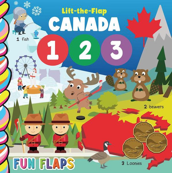 Canada 123 Lift the Flap