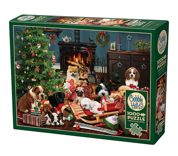 Christmas Puppies - 1000 Pc (New)