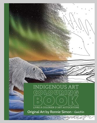 Indigenous Art Colouring Book - Artist Ronnie Simon