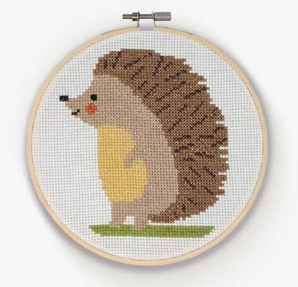 Hedgehog Cross Stitch Craft Kit