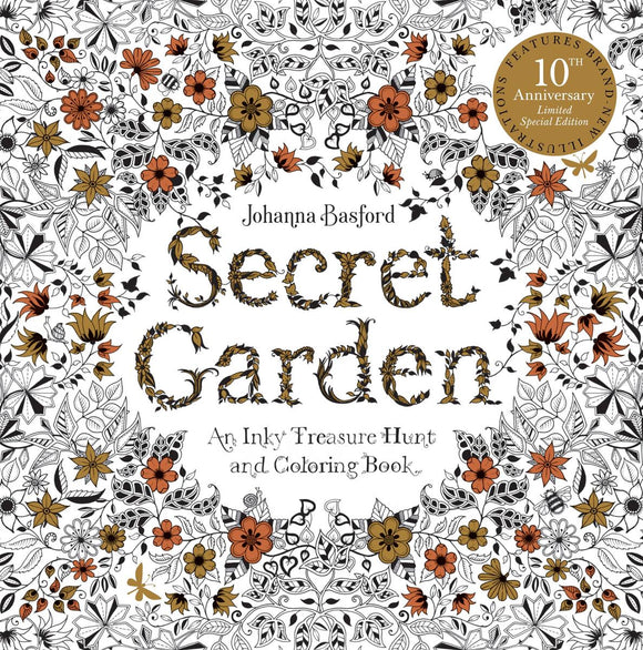 Johanna Basford's The Secret Garden: An Inky Treasure Hunt and Coloring Book