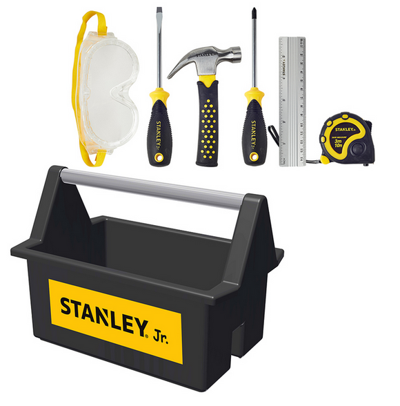 Stanley Jr 5pc Tool Set w/ Open Tool Box