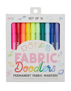 Fabric Doodlers - Permanent Markers - Set of 12