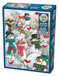 Hill of a Lot of Snowmen 500pc (2023)