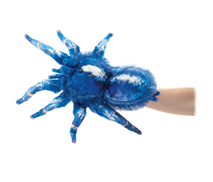 Blue Tarantula Hand Puppet