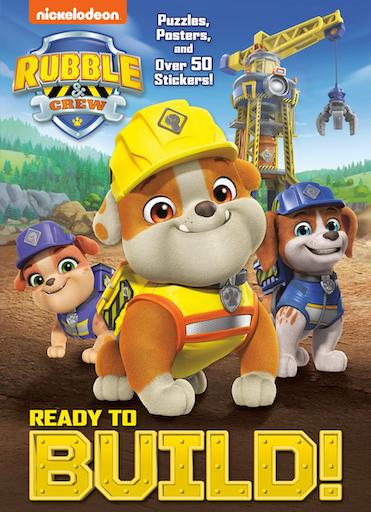 Paw Patrol Rubble and Crew: Ready to Build! Activity Book