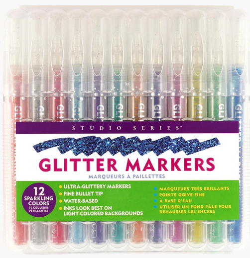 Studio Series Glitter Marker Set